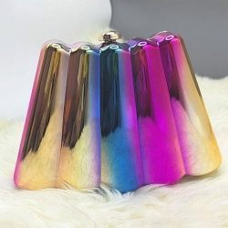 Women Acrylic Clutch Chic Sector Evening Handbag Dazzling