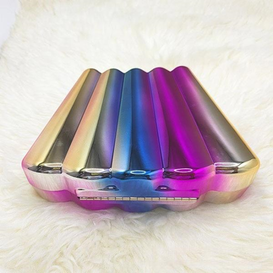 Women Acrylic Clutch Chic Sector Evening Handbag Dazzling