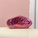 Acrylic Clutch Hobo Bag, Trendy motorcycle Bag Pink