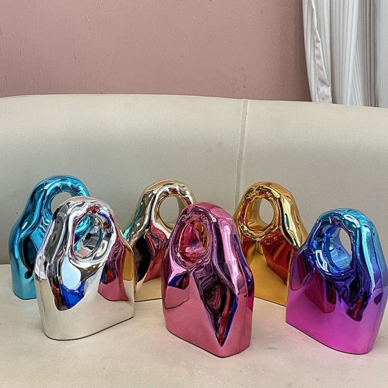 Acrylic Clutch Hobo Bag,  Box Bag Colorful